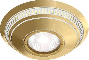 Точечный светильник FEDE ROMA Gold White Patina FD1030ROP
