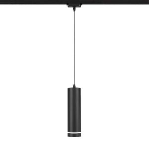 Трековые светодиодный светильник Eurosvet Topper 50163/1 LED черный