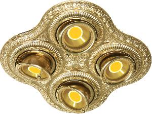 Точечный светильник FEDE SAN SEBASTIAN Bright Gold FD1016SOB