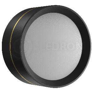 Накладной светодиодный светильник LeDron BARREL Black