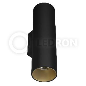 Настенный светильник LeDron Danny mini 2 WS-GU10 Black/Gold