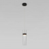 Подвесной светодиодный светильник Eurosvet Lumen 50244/1 LED черный/прозрачный