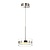 Подвесной светодиодный светильник Odeon Light Akela 4728/14L