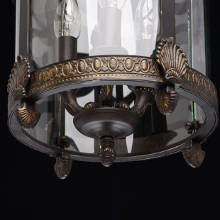 Кованый подвесной фонарь Chiaro Дионис 388010103