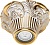 Накладной точечный светильник FEDE Chianti Gold White Patina FD1018SOP