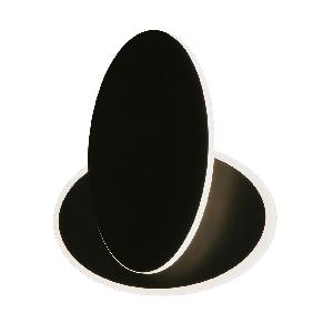 Настенный светодиодный светильник Eurosvet Twirl 90315/2 черный