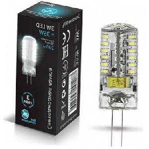 Лампа Gauss LED G4 AC185-265V 3W 4100K