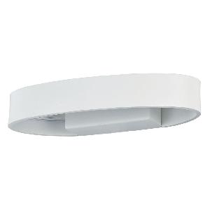 Настенный светодиодный светильник Ideal Lux Zed Ap Oval Bianco
