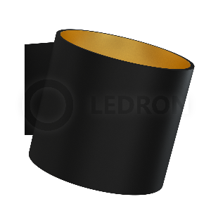 Настенный светодиодный светильник LeDron COME Black-Gold