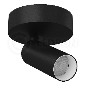 Накладной светодиодный светильник LeDron SAGITONY-R40-Black-White