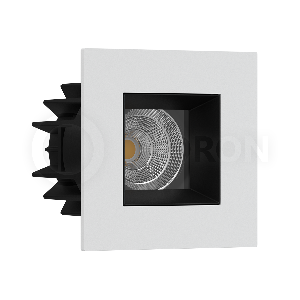 Встраиваемый светодиодный светильник LeDron FAST TOP SQ MINI WHITE/BLACK