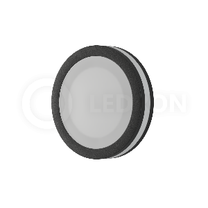 Встраиваемый светодиодный светильник LeDron LIP0906-5W-Y 4000K BLACK