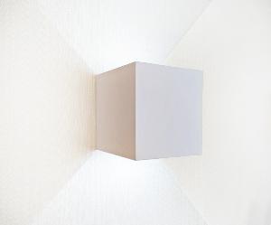 Настенный светодиодный светильник KINK Light Куб 08585,01(4000K)