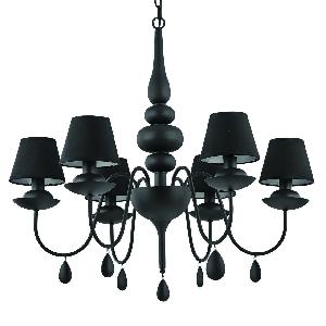 Люстра Ideal Lux Blanche SP6 Nero