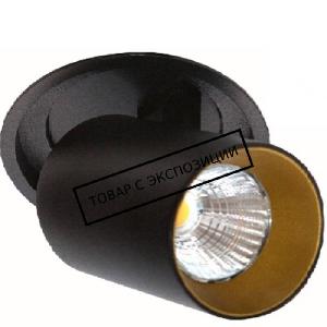 Встраиваемый светодиодный светильник QUESTLIGHT TECHNO MINI black/gold