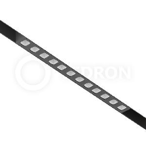 Трековый магнитный светодиодный светильник LeDron Sagi style 290 Bl-White