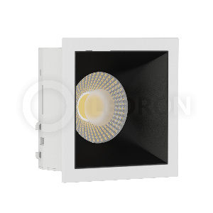 Встраиваемый светильник LeDron RISE KIT 1 White/Black