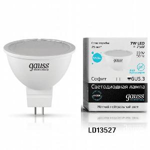 Лампа Gauss LED Elementary MR16 GU5.3 7W 4100K