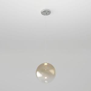 Подвесной светодиодный светильник Eurosvet Wonder 50230/1 Led янтарный