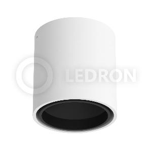 Накладной светильник LeDron KEA R ED GU10 White Black