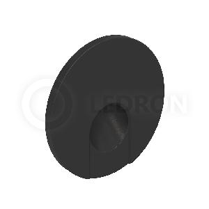 Настенный встраиваемый светильник LeDron Agile-R-black