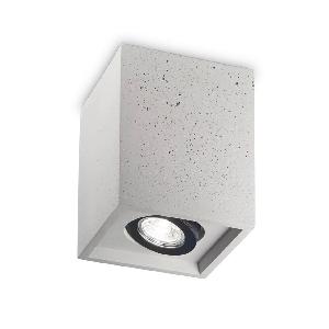 Накладной светильник Ideal Lux Oak PL1 Square Cemento