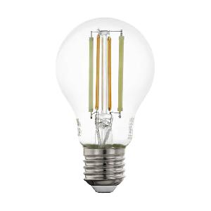 Лампа светодиодная филаментная диммируемая Eglo E27 6W 2200-6500K прозрачная 12574