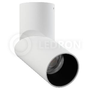 Накладной светодиодный светильник LeDron CSU0809 WHITE-BLACK