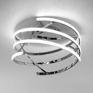 Потолочный светодиодный светильник Eurosvet Breeze 90229/3 хром