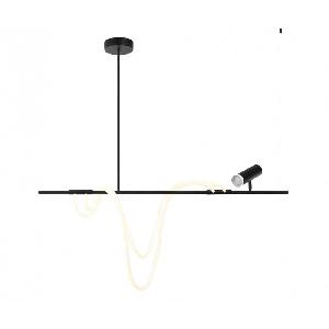 Подвесной светодиодный светильник Kink Light Кайли черный 08039-120A,19