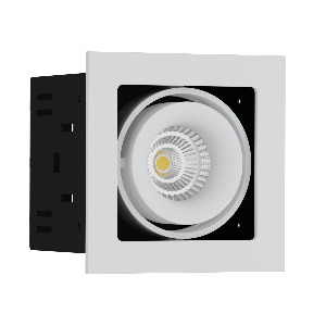Встраиваемый светодиодный светильник LeDron ON-201-9W WH/BK 