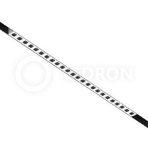 Трековый магнитный светодиодный светильник LeDron Sagi style 568 Wh-Black