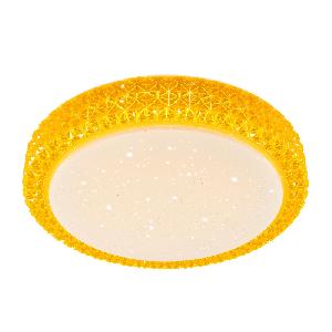 Желтый светильник светодиодный потолочный Citilux Кристалино CL705012