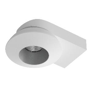 Накладной светодиодный светильник LeDron KRIS SLIM 2 White/Grey