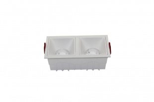Встраиваемый светильник Maytoni Alfa LED DL043-02-15W4K-D-SQ-W