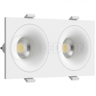 Встраиваемый светильник LeDron MJ 1003GW SQ 2 WHITE