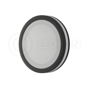 Встраиваемый светодиодный светильник LeDron LIP0906-10W-Y 4000K Black