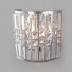 Настенный светильник Eurosvet Lory 10116/2 хром/прозрачный хрусталь Strotskis