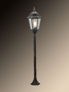 Уличный фонарь Arte Lamp Genova A1206PA-1BN