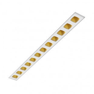 Встраиваемый светильник под шпаклевку LeDron Strong Style White-Gold