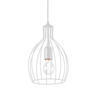 Подвесной светильник Ideal Lux Ampolla-2 SP1 Bianco