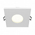 Встраиваемый светильник Maytoni Technical DL083-01-GU10-SQ-W