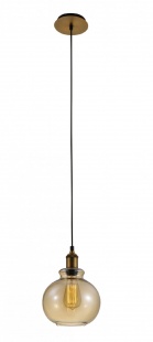 Светильник подвесной Crystal Lux Olla SP1 AMBRA