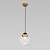 Подвесной светодиодный светильник Eurosvet Jeffry 50241/1 Led прозрачный