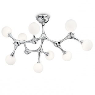 Люстра потолочная Ideal Lux Nodino PL9 Cromo