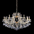 Подвесная люстра Crystal Lux Hollywood SP12+6 Gold