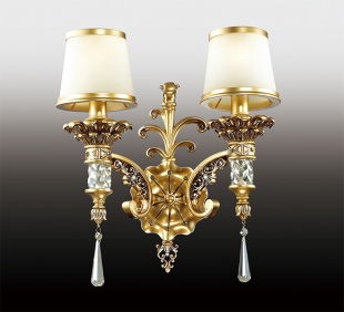 Бра с абажуром Odeon Light Peta 2803/2W