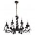 Подвесная люстра Arte Lamp Arena A8952LM-8BG Подвесная люстра Arte Lamp Arena A8952LM-8BG