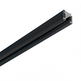 Шинопровод трехфазный Ideal Lux Link Trimless Profile 3000 mm BK Dali