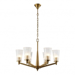 Подвесная люстра Crystal Lux Laura SP-PL6 Bronze
